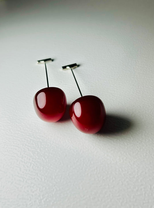 Cherry Earrings 🍒